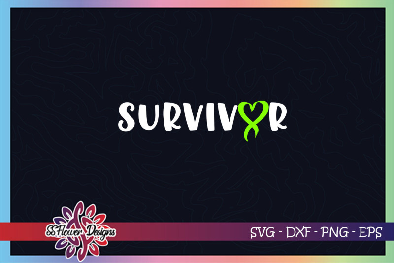 survivor-svg-ribbon-cancer-svg-lime-green-ribbon-lymphoma