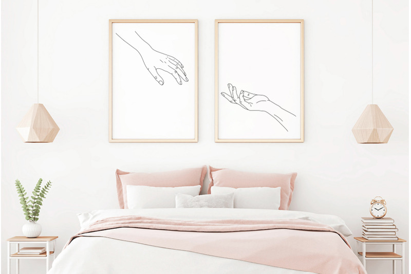 touch-line-art-hands