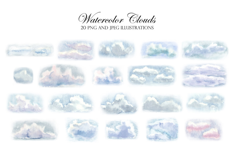 watercolor-sky-and-clouds-patterns-illustrations-cliparts