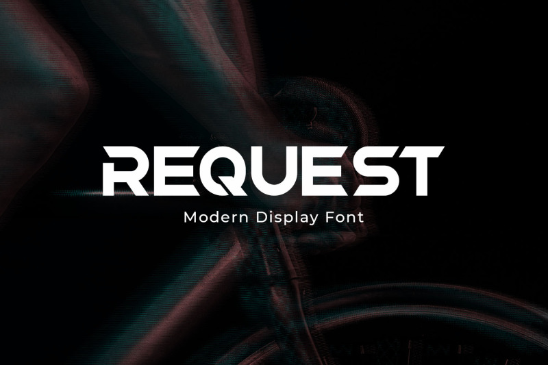 request-modern-display-font