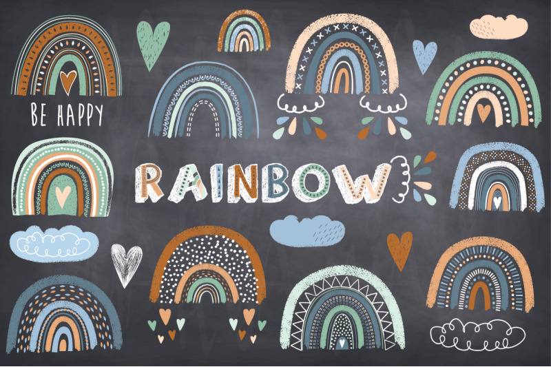 cute-chalkboard-boho-rainbow