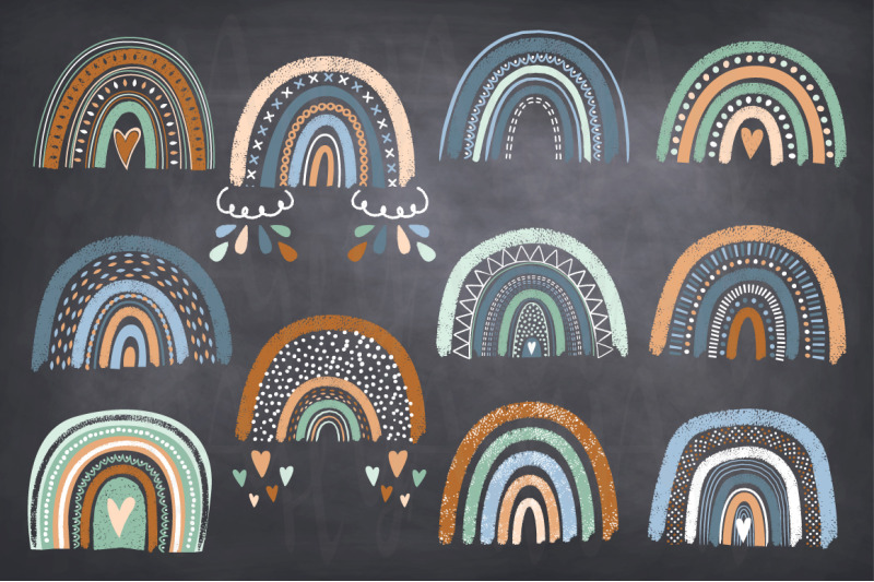 cute-chalkboard-boho-rainbow