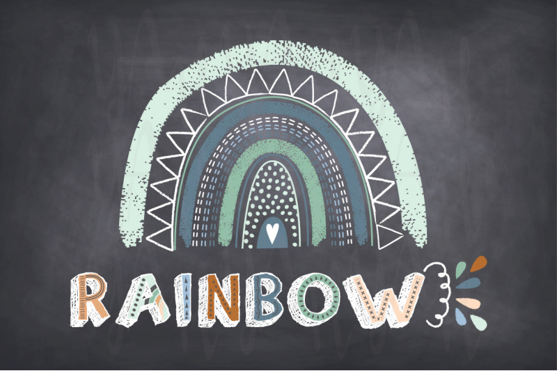 cute-chalkboard-boho-rainbow