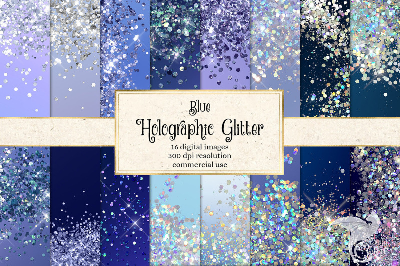 blue-holographic-glitter-digital-paper