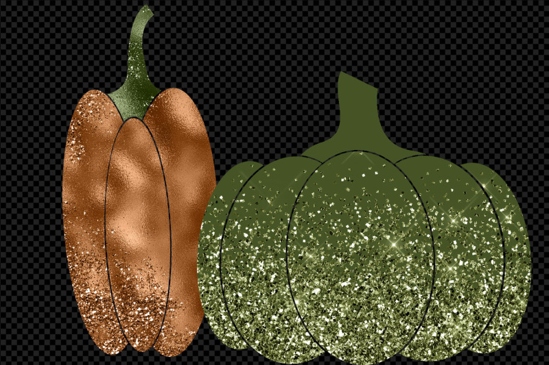 glitter-pumpkin-clipart