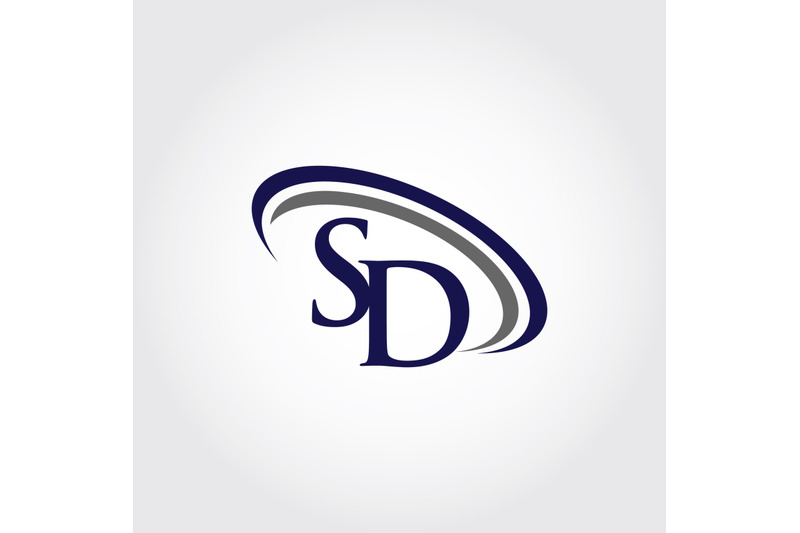 monogram-sd-logo-design