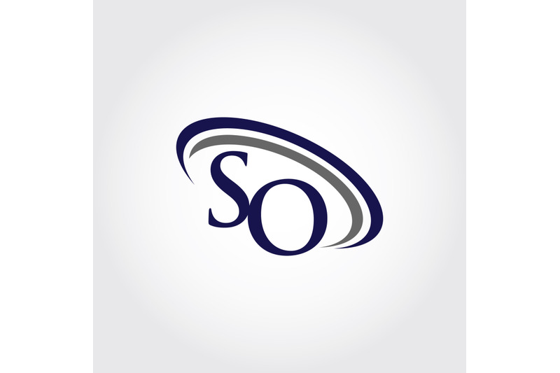 monogram-so-logo-design