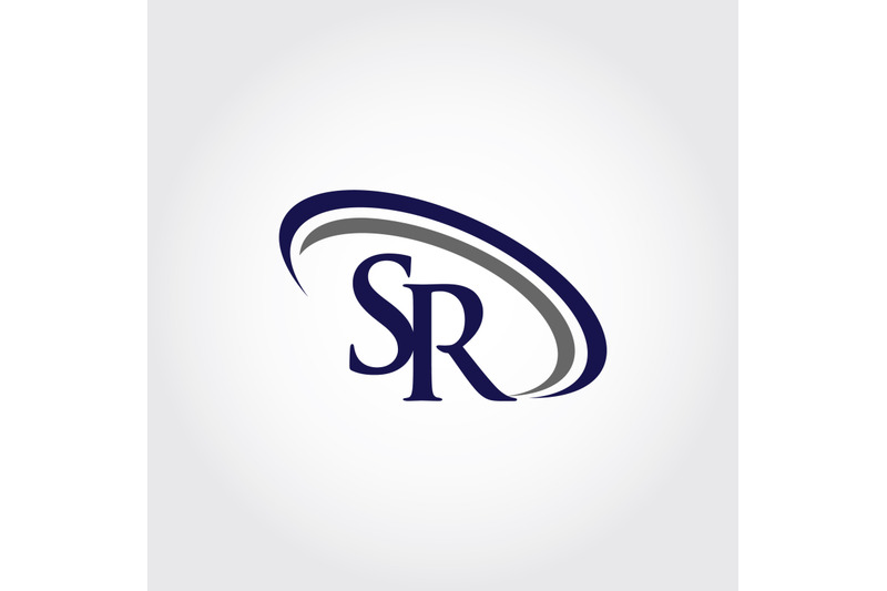 monogram-sr-logo-design