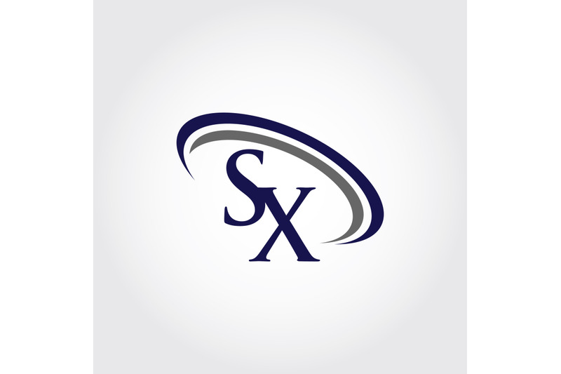 monogram-sx-logo-design