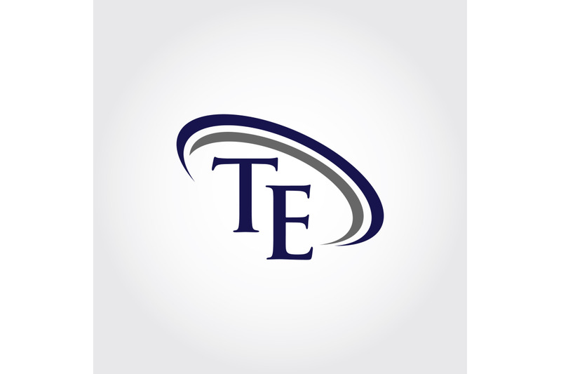monogram-te-logo-design