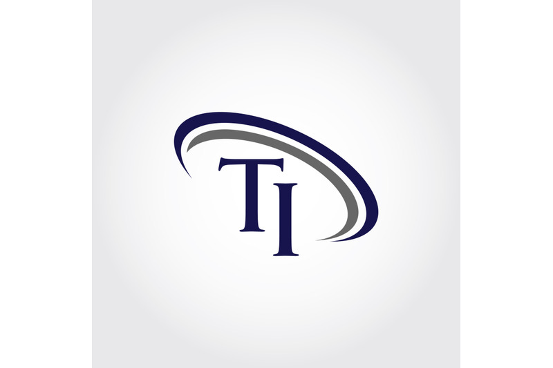 monogram-ti-logo-design