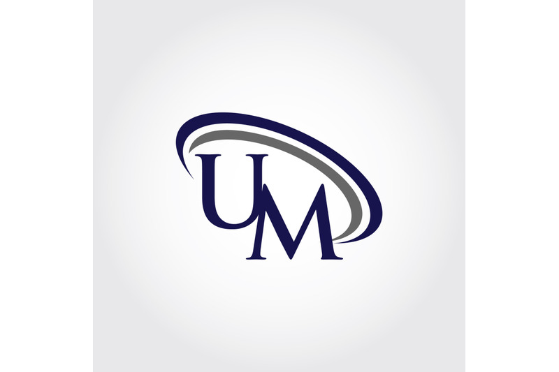monogram-um-logo-design