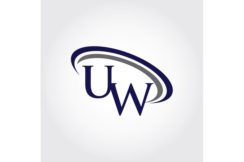 monogram-uw-logo-design