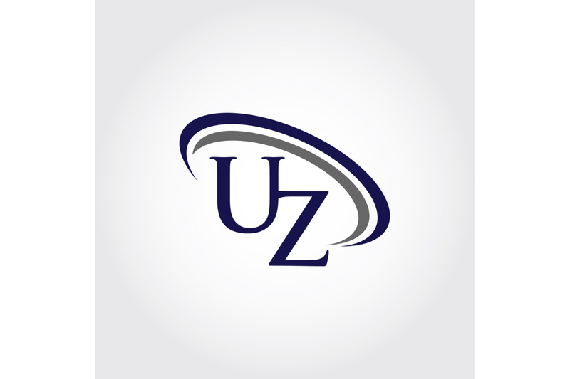 monogram-uz-logo-design