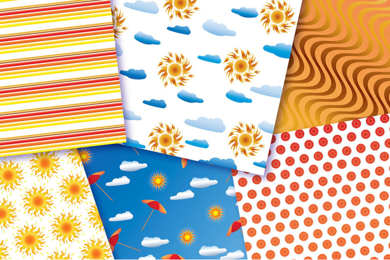 summer-sun-digital-papers-summer-papers-sun-digital-papers-stripes