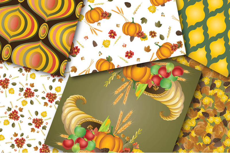 thanksgiving-digital-papers-fall-digital-papers-pumpkins-floral-pat