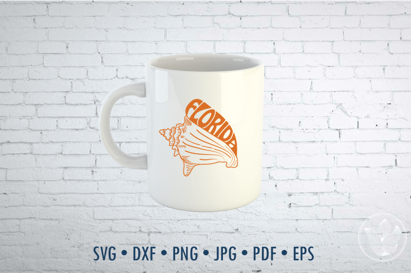 florida-word-art-conch-shell-svg-dxf-eps-png-cut-file