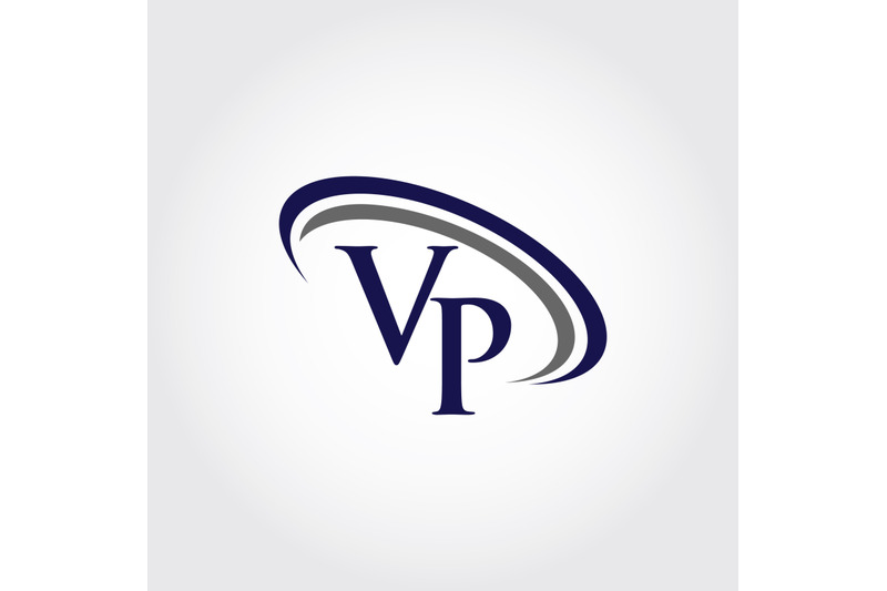 monogram-vp-logo-design