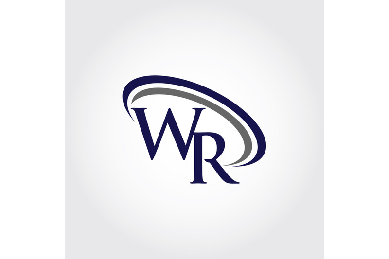 monogram-wr-logo-design