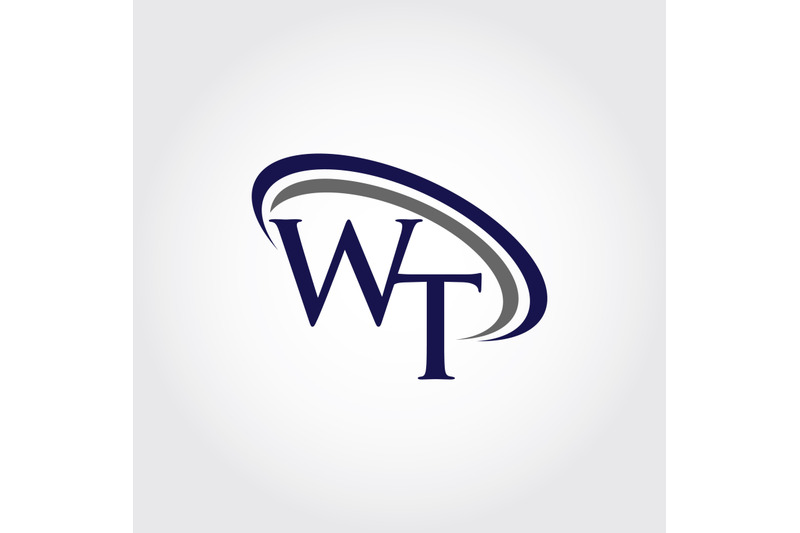 monogram-wt-logo-design