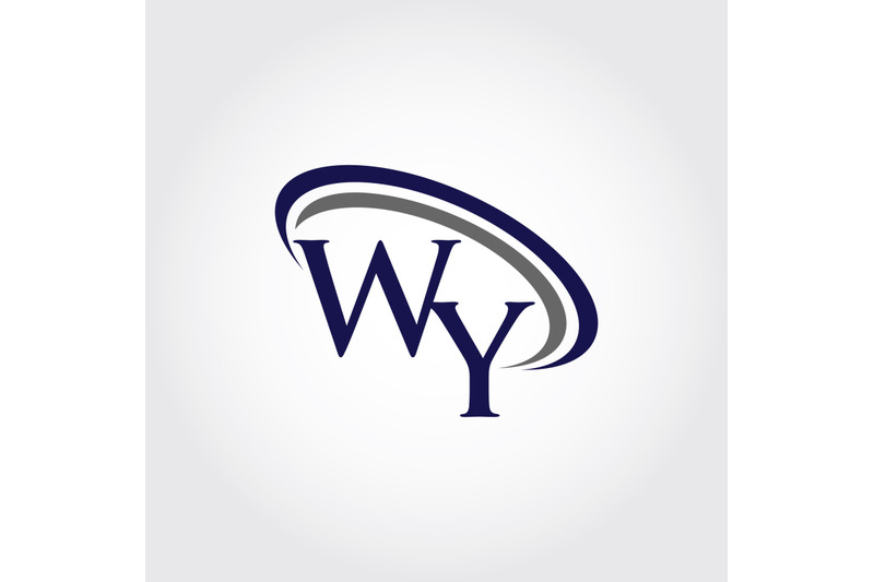 monogram-wy-logo-design