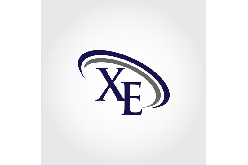 monogram-xe-logo-design