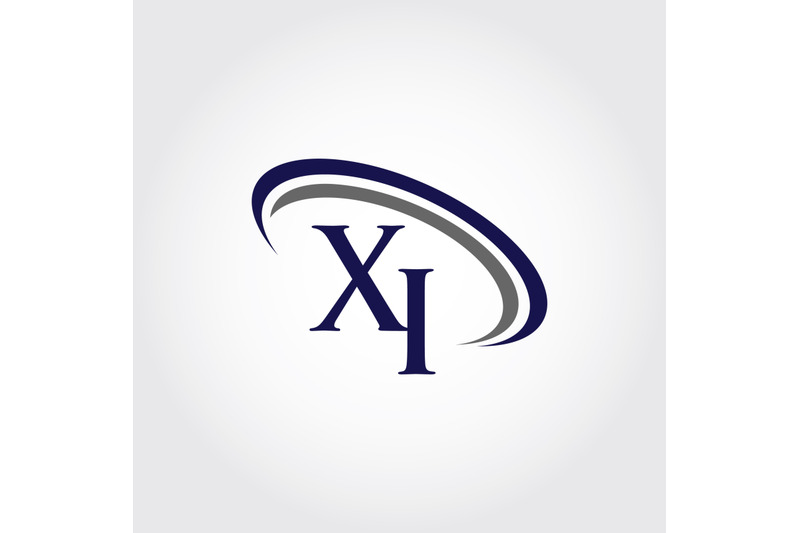 monogram-xi-logo-design