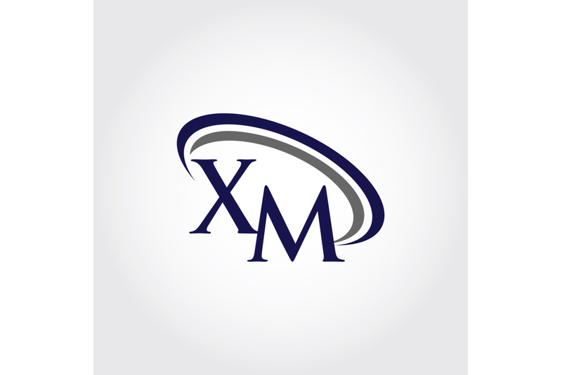 monogram-xm-logo-design