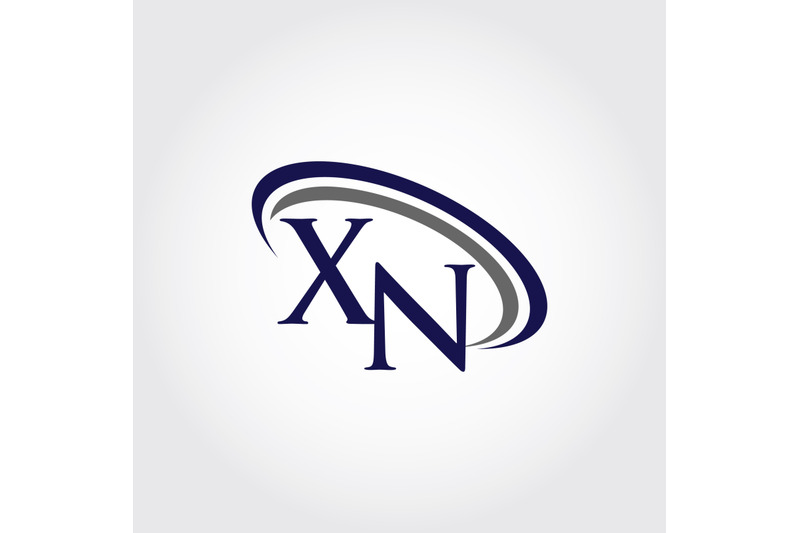 monogram-xn-logo-design