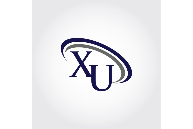monogram-xu-logo-design