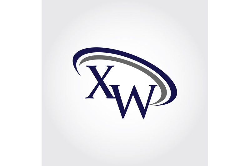 monogram-xw-logo-design