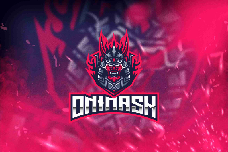 onimask-esport-logo-template