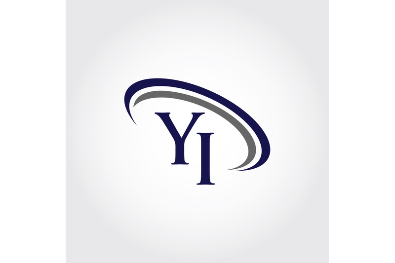 monogram-yi-logo-design