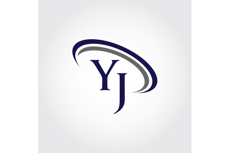 monogram-yj-logo-design