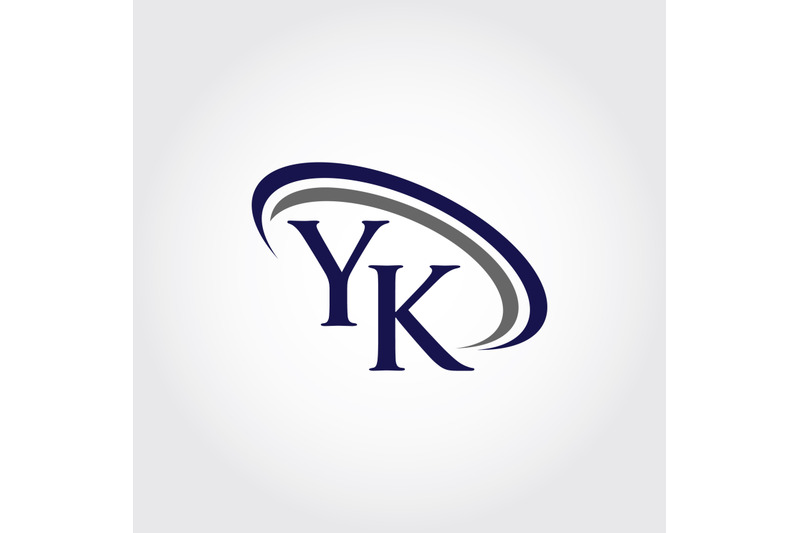 monogram-yk-logo-design