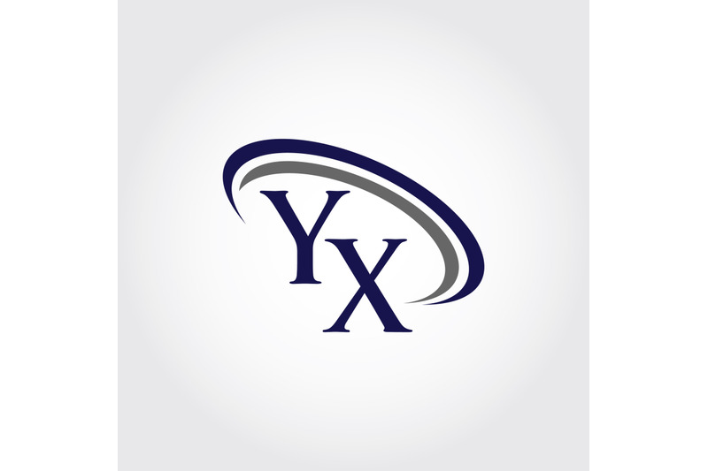 monogram-yx-logo-design