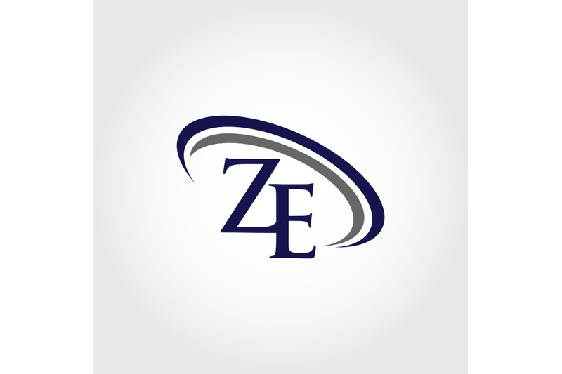 monogram-ze-logo-design