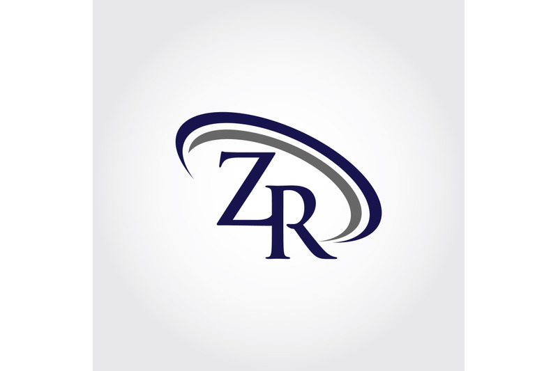monogram-zr-logo-design