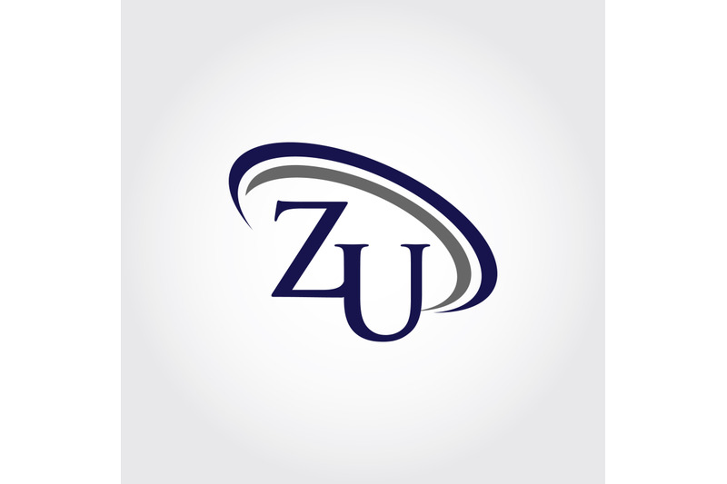 monogram-zu-logo-design