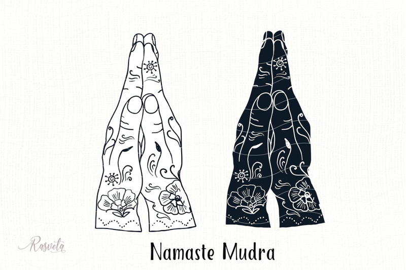 namaskara-mudra-namaste-mudra-with-mehendi-pattern