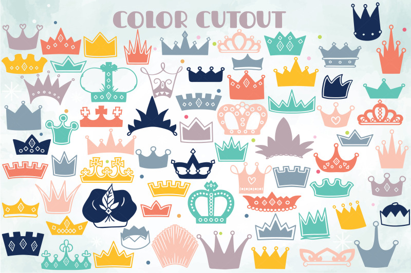 colored-crowns-hand-drawn-princess-tiara-king-queen-royal-doodle