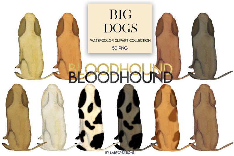 big-dogs-watercolor-clip-art-backs-of-dogs-dog-gifts