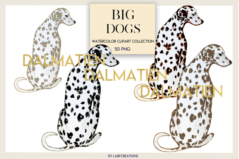 big-dogs-watercolor-clip-art-backs-of-dogs-dog-gifts