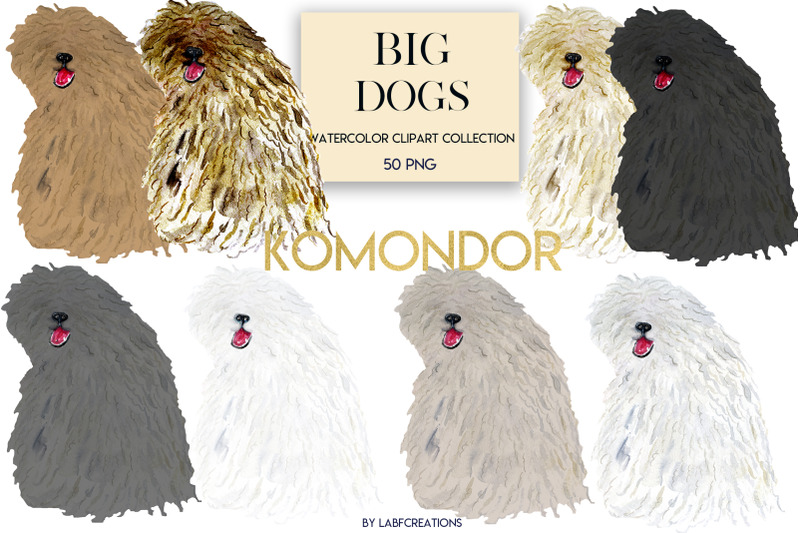 big-dogs-watercolor-clip-art-backs-of-dogs-dog-gifts