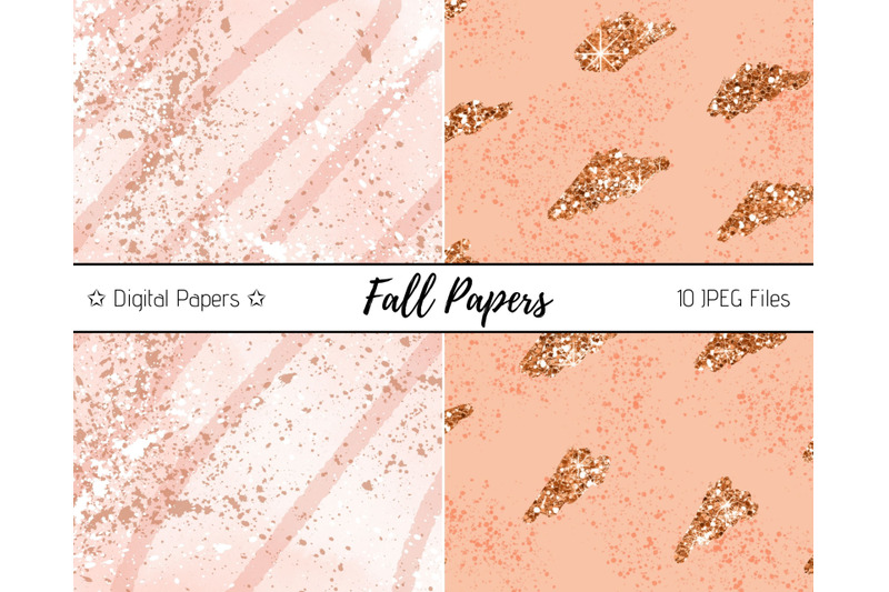 autumn-fall-orange-digital-scrapbook-paper-not-seamless