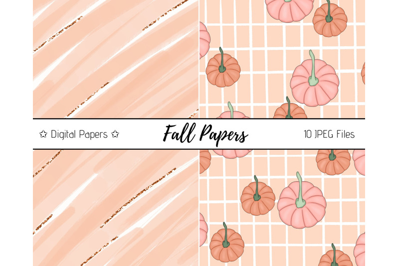 autumn-fall-orange-digital-scrapbook-paper-not-seamless
