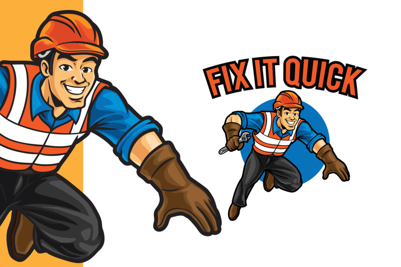 fix-it-quick-logo-template