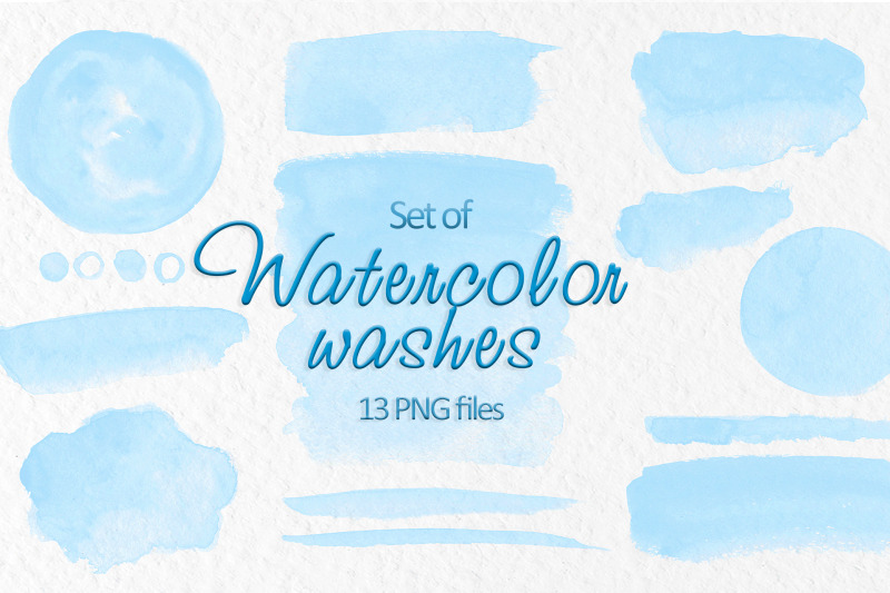 blue-watercolor-nbsp-stains-watercolor-washes-clipart