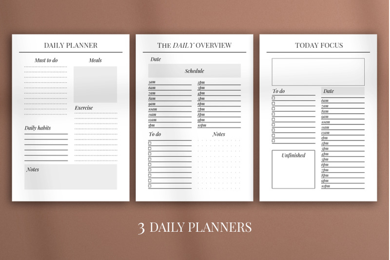  CANVA  YEARLY PLANNER  BUNDLE By Ksenias Store 