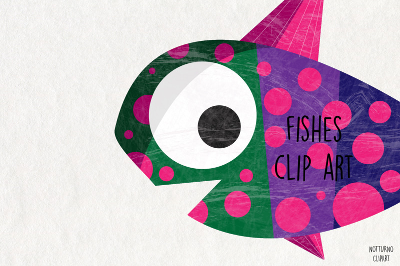 colorful-fish-clipart-instant-download-set-of-6-cute-fishes-clipart